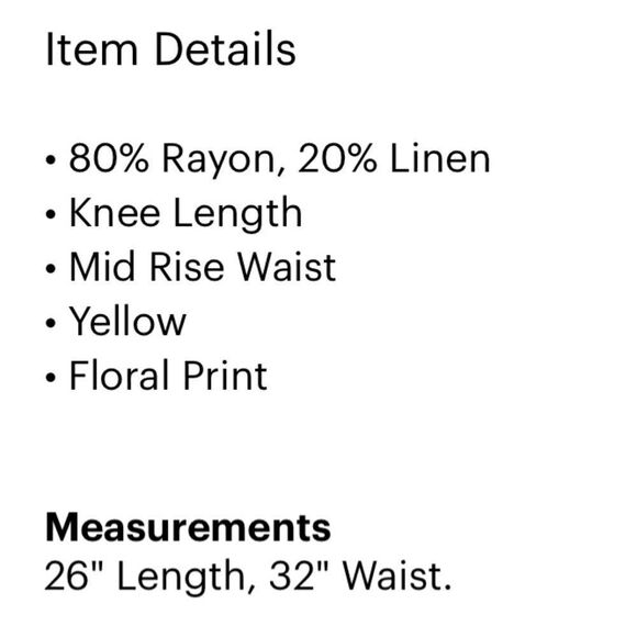 Maeve 52 Conversations 🍋 lemons skirt NWT - Picture 10 of 10